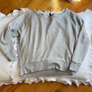 J. Crew wide shoulder sweater
